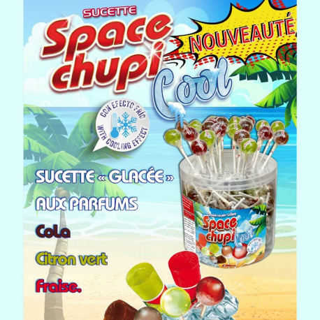 Sucettes space chupi cool par 150
