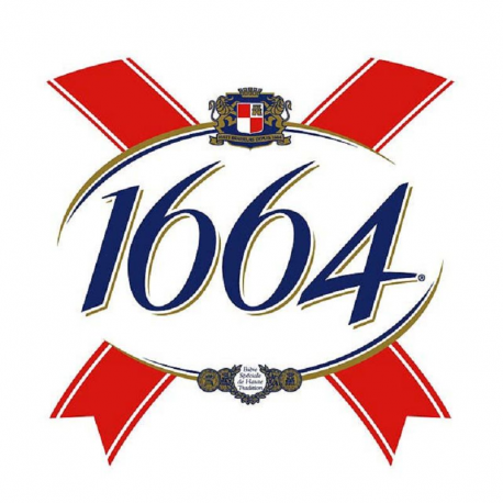 1664 blonde verre pack de 12x25cl