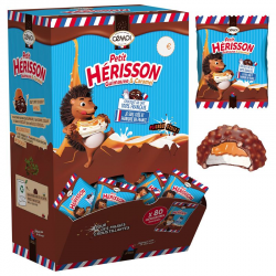 ~Hérissons chocolat ** sous cello ** - boîte de 80