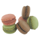 Barquette macarons chocolat pistache fraise 72g
