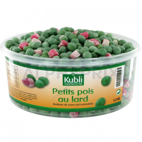 Petits pois au lard - boîte de 1.3kg