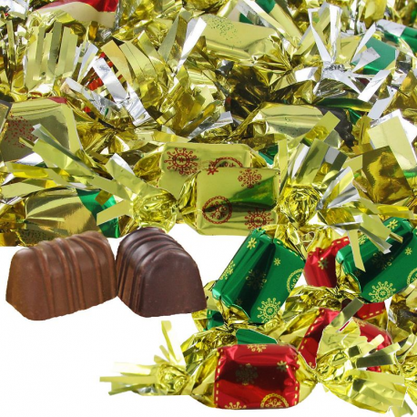 Papillotes praliné lait & noir carton 5kg (4.6kg net)