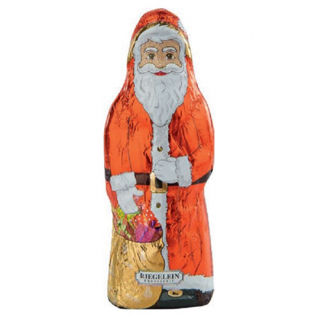 Pères Noël chocolat au lait s/alu 25g Riegelein