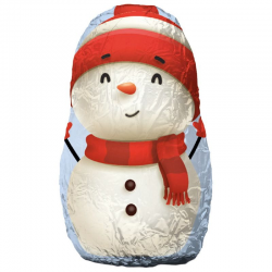 Figurines Bonhommes de neige chocolat au lait vrac kg