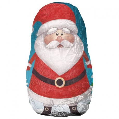 Figurines Pères Noël chocolat au lait vrac kg