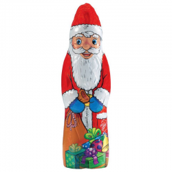 Pères Noël chocolat au lait s/alu 150g Friedel