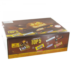 Présentoir boutique MARS Assortiment Top 5