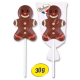 ~Sucettes chocolat Petit Biscuit 30g