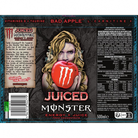 Monster Bad Apple boîte 50cl