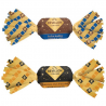 ~Minis papillotes praliné noir et lait assorties Révillon Vrac kg
