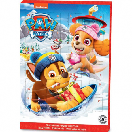 ~Calendrier de l'Avent Pat Patrouille 65g