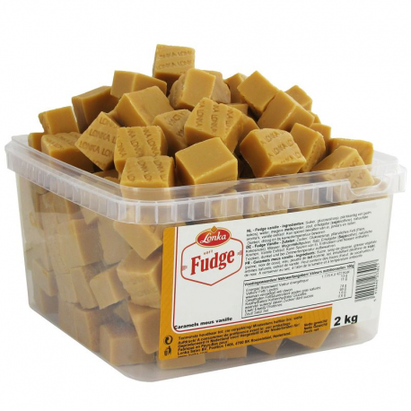Caramels fudge vanille