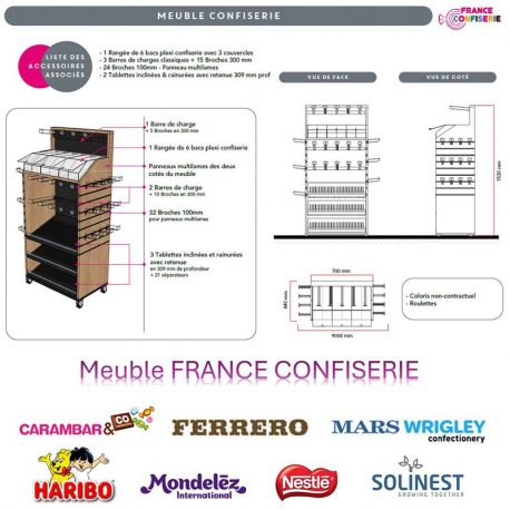 Meuble France Confiserie 2024