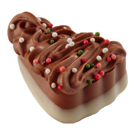 Chocolats Arbres de Noël praliné noisettes vrac kg