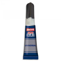 Super glue.3 loctite extra forte