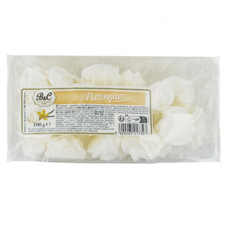 Meringues Blanches barquettes 100g