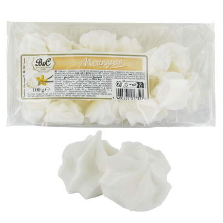 Meringues Blanches barquettes 100g