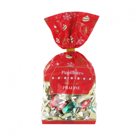Papillotes praliné chocolat lait et noir assortis sachet 840g