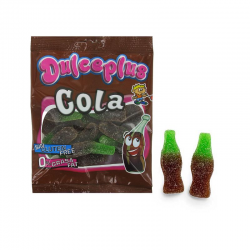 Sachets 100g Bouteille cola vert marron sucrée Dulceplus