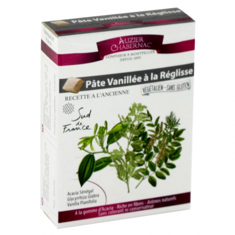Pâtes vanillées à la réglisse étui pocket