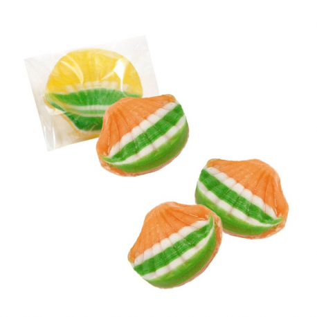 Cok'poudre orange citron plié Kubli