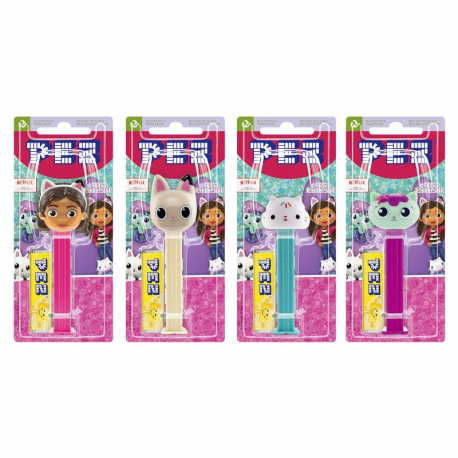 ~Pez figurine Les Gabby Doll'House + 1 recharge