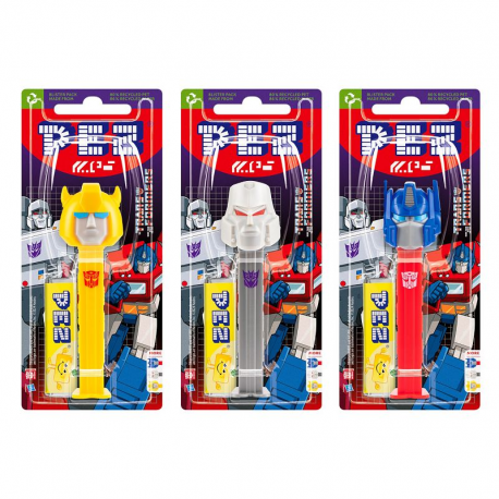 ~Pez figurine Transformers + 1 recharge