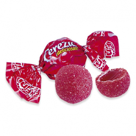 Bonbons à la cerise coeur moelleux vrac