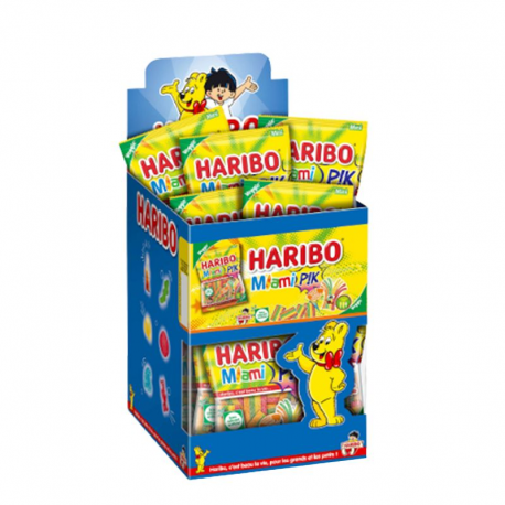 Haribo mini sachets Miami pik 40g