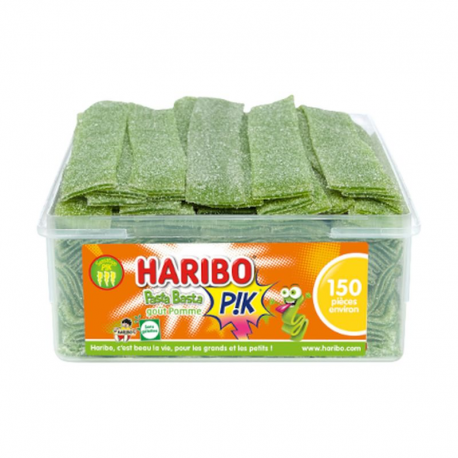 Haribo Boite de 150 Pasta Basta Pomme Pik