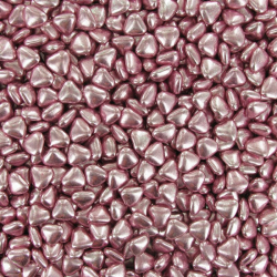 Mini coeur au chocolat rose gold 1kg