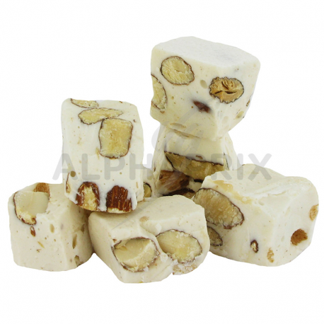 Nougats blancs durs aux amandes - sachet de 750g