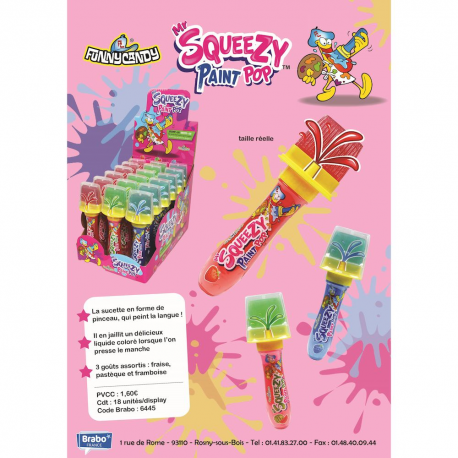 Squeezy paint pop par 18