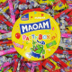 Haribo seau jaune maoam party box 690g
