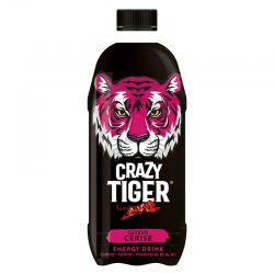 ~Crazytiger Energy Drink Cerise PET 1L ** PROMOTION **