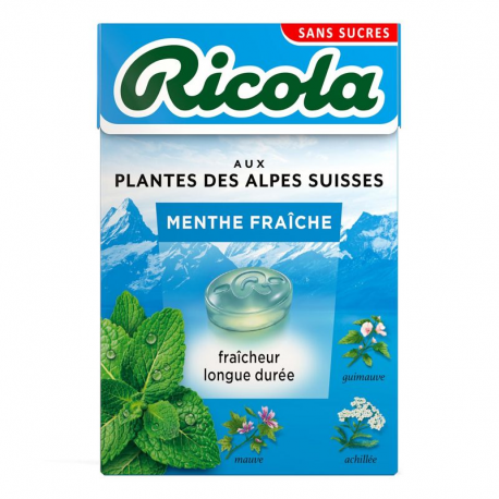 Ricola Menthe fraîche 50g s/sucre