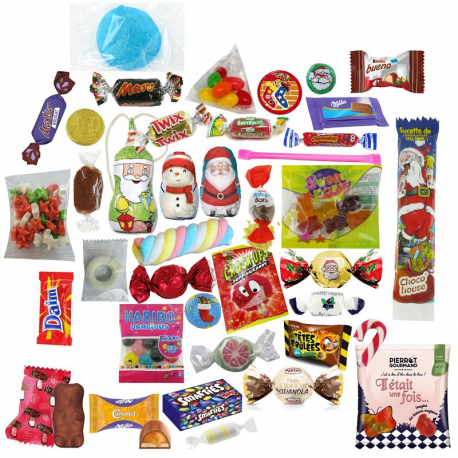 ~Sachet Noël cornet Dédé - 39 confiseries