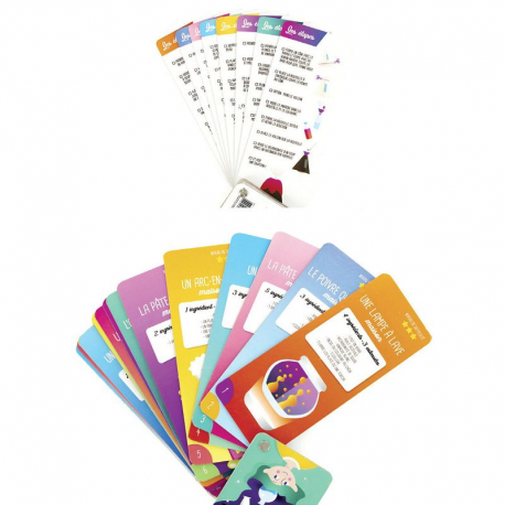 Cartes éducatives "Les Recettes du scientifique"