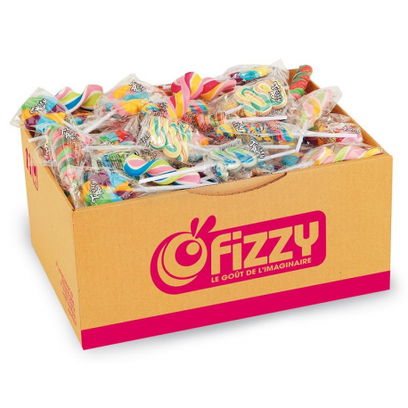 ~Sucettes twisty pop en carton vrac x400 pièces
