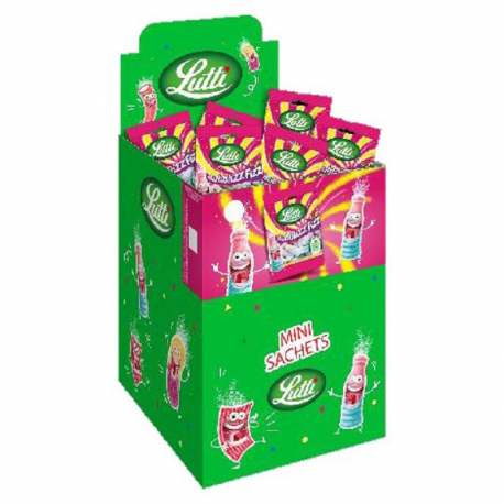 Lutti 30 mini sachets 35g Bubblizz