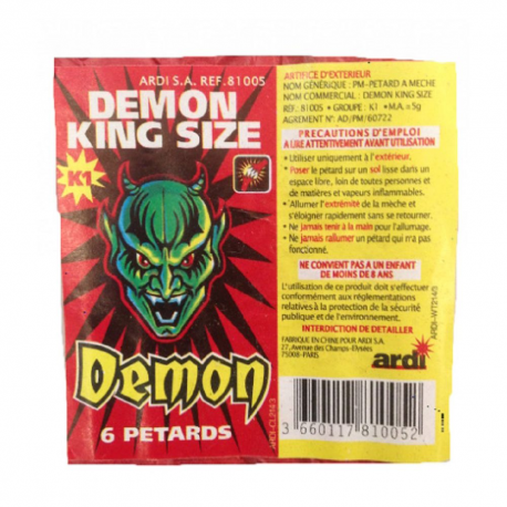 Pétards démon big bang