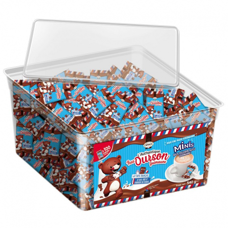 Mini oursons (Babies) guimauve en tubo de 100