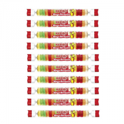 Haribo Méga roulettes fruits 45g