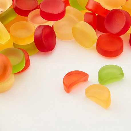 Haribo Méga roulettes fruits 45g