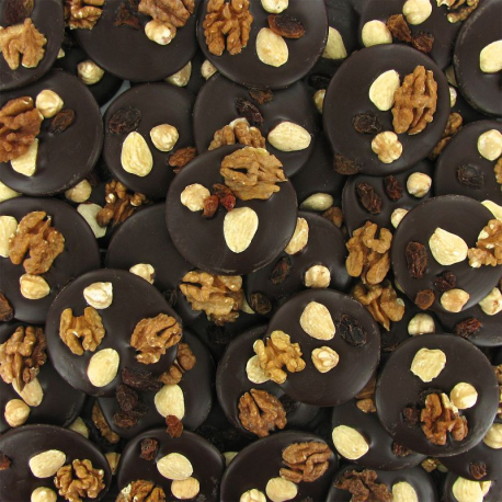 Mendiants noir vrac 1kg