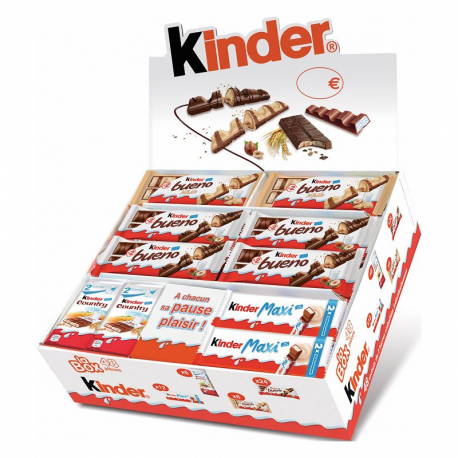 Box Kinder 4 références