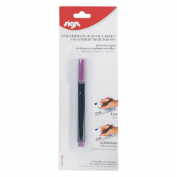 Stylo detecteur de faux billets