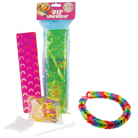 Anneaux paillettes + métier à tisser