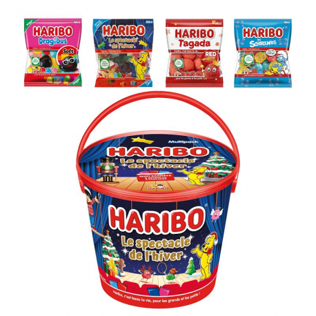 ~Haribo seau le spectacle de l'hiver 690 g