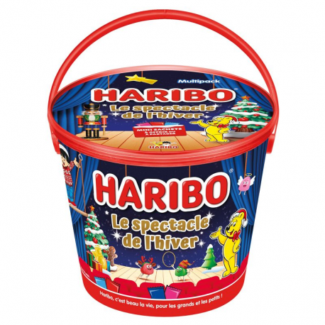 ~Haribo seau le spectacle de l'hiver 690 g